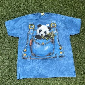 VTG 00’s / Y2K Deadstock The Mountain Baby Panda Blue Tee
